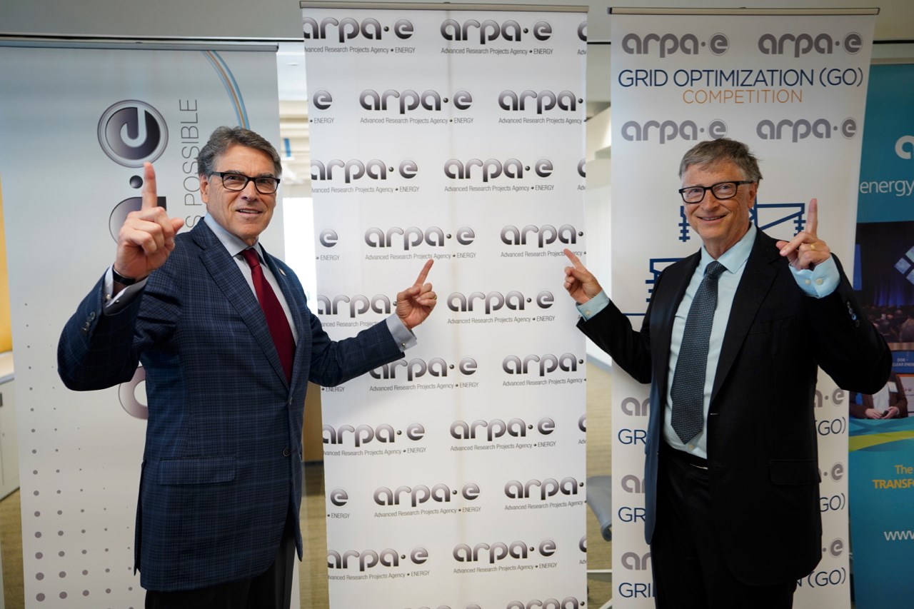 Met with Bill.Gates at the Advanced Research Projects Agency - Energy (ARPA-E) where we discussed how the U.S. Department of Energy is leadi